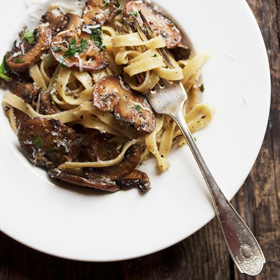 Pasta with Mushrooms