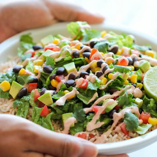 Easy Burrito Bowls