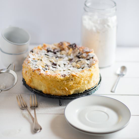 Ricotta and Raspberries Cake