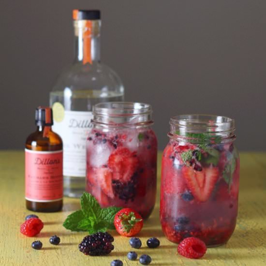 Smashed Berries Spritzer