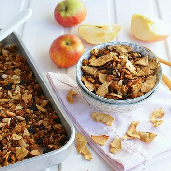 Super Crispy Apple Granola