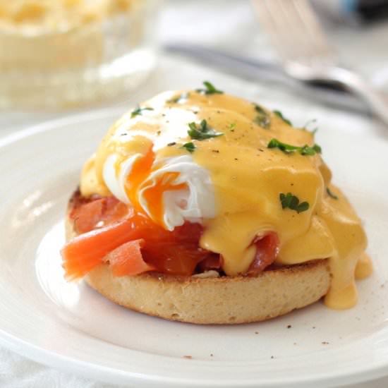 Eggs Benedict with Salmon
