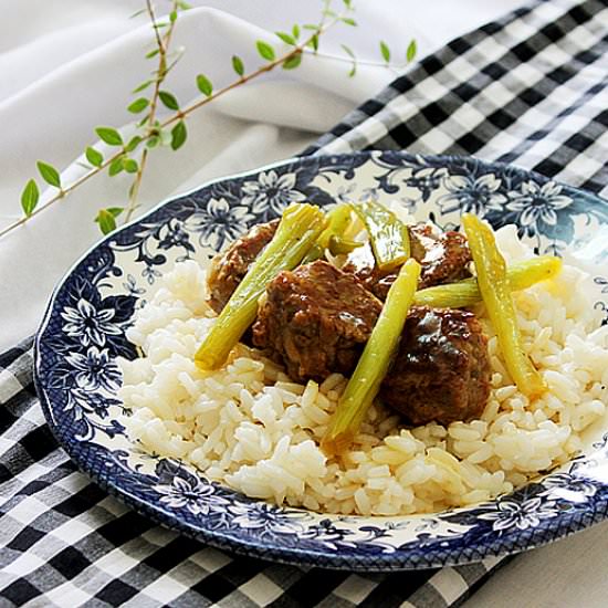 Meatballs in Sweet and Sour Sauce
