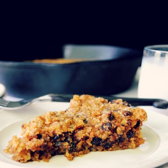 Skillet Chocolate Chip Cookie