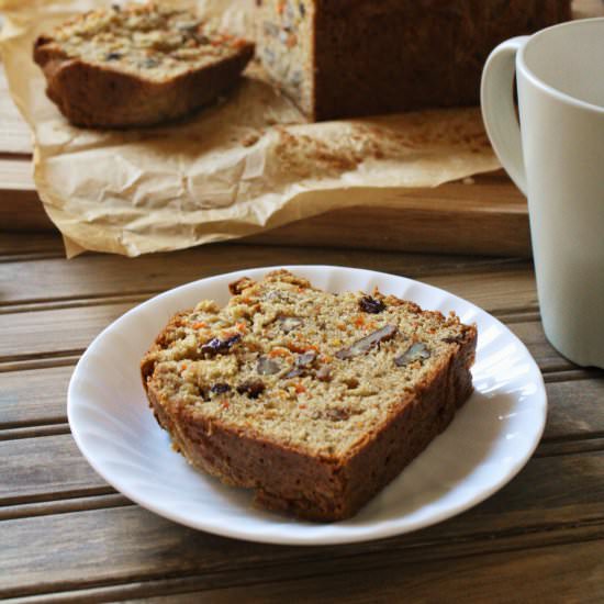 Spiced Carrot Quick Bread