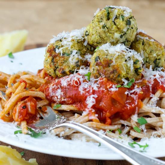 Quinoa Vegetarian Meatballs