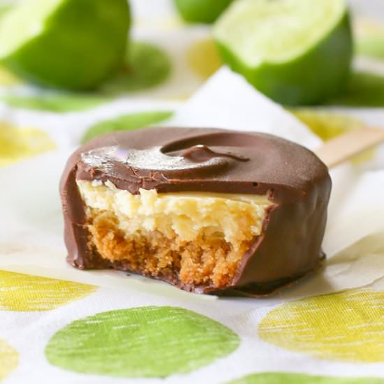Key Lime Pie on a Stick