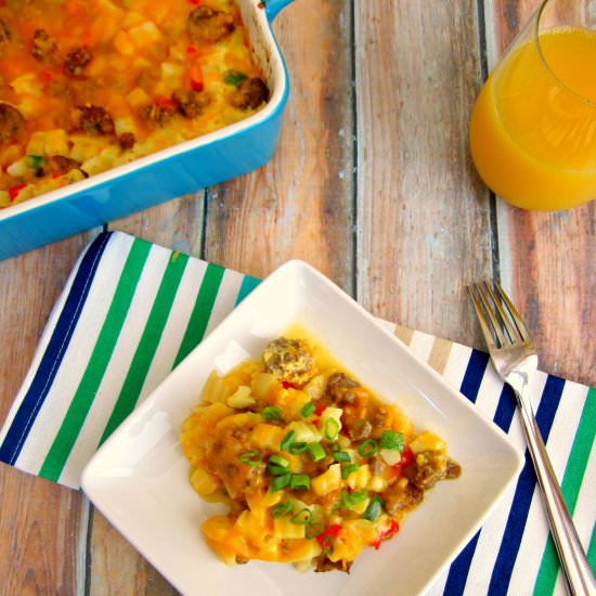 Sausage and Hash Brown Casserole