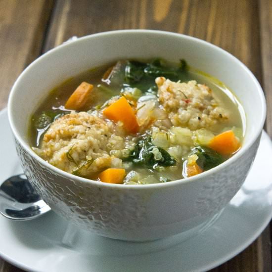 Italian Wedding Soup with Quinoa