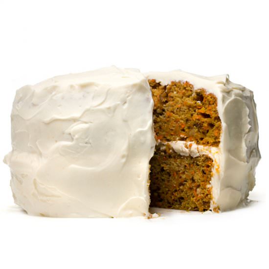 Light Carrot Cake with Cream Cheese