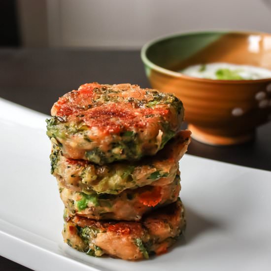 Broccoli Cheese Fritters