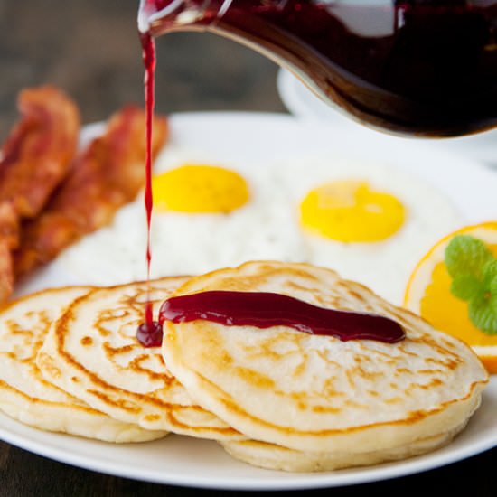 Huckleberry Syrup