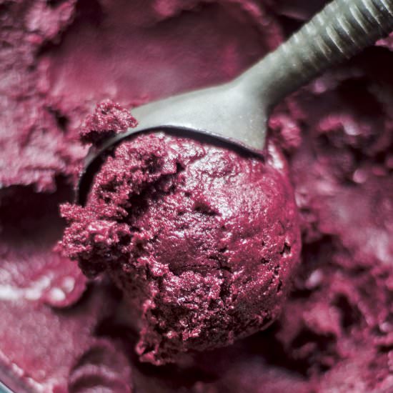 Concord Grape Sorbet