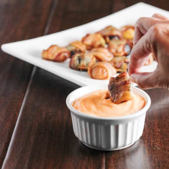 Bacon Wrapped Potato Bites