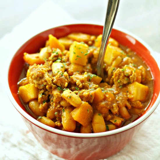 Crockpot Fall Harvest Chili