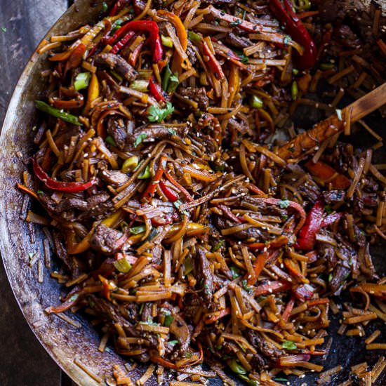 30-Minute Stir Fried Korean Beef