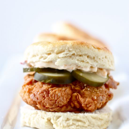 Fried Chicken and Pimento Cheese