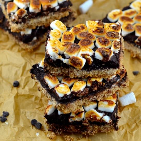 Gluten Free S’mores Bars