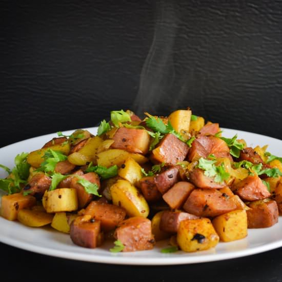 Indian Curried Potatoes