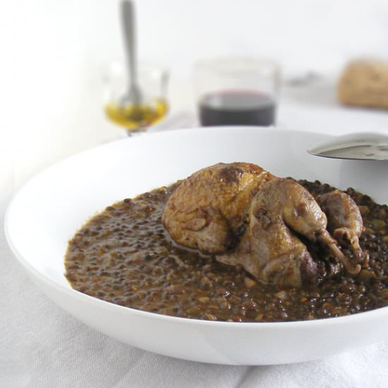 Lentejas Con Codorniz