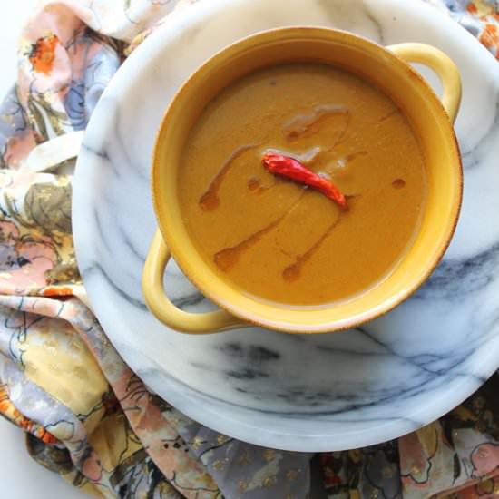 Carrot & Pumpkin Spice Soup