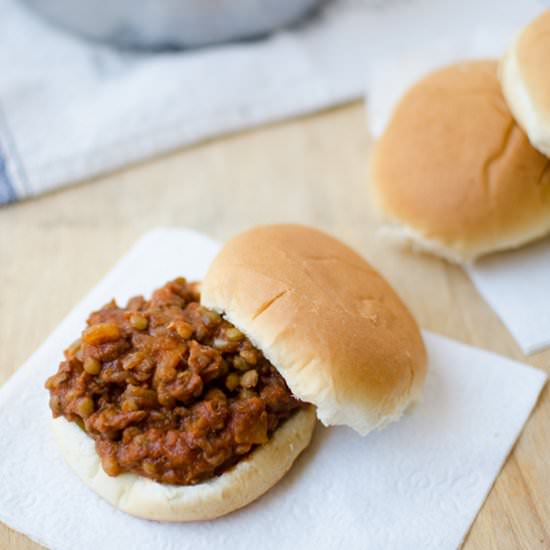 Lentil Sloppy Joes