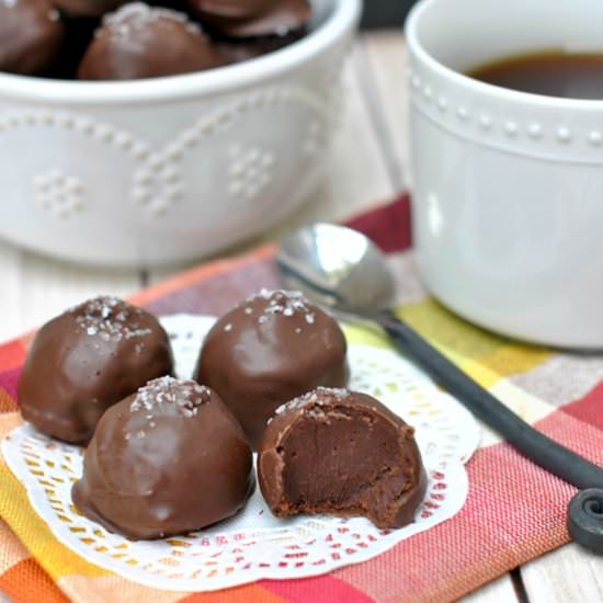 Salted Caramel Truffles