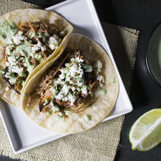 Slow Cooker Carnitas Tacos