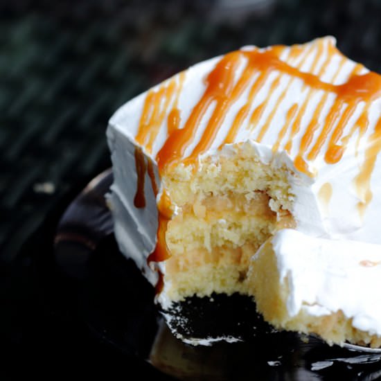 Mini Salted Caramel Layer Cakes