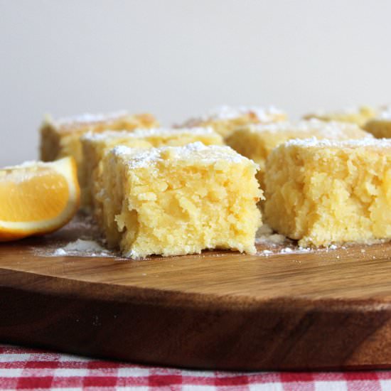Lemon and Coconut Brownies