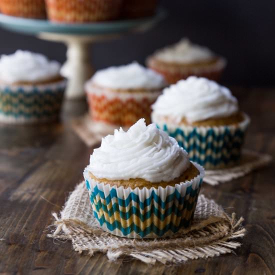 Vegan Sweet Potato Cupcakes