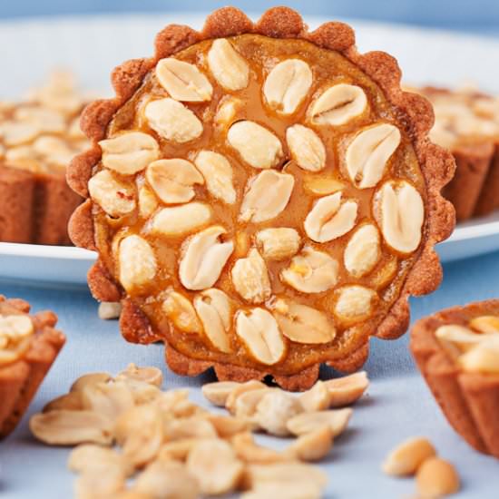 Peanut Dulce de leche Tartlets