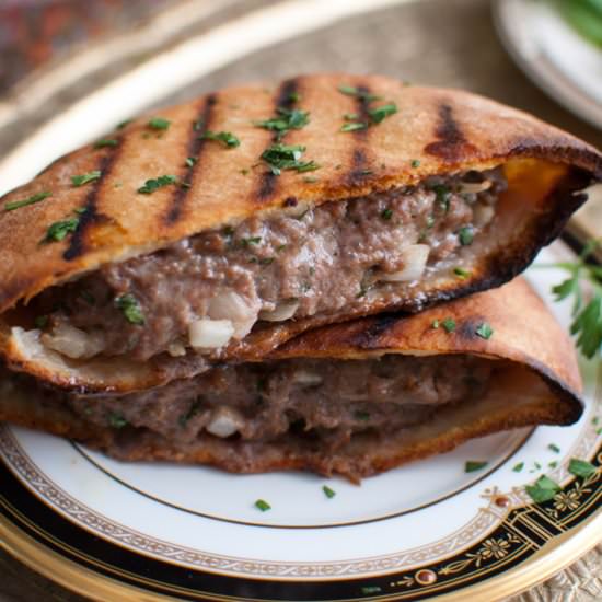 Spiced Lamb Burgers