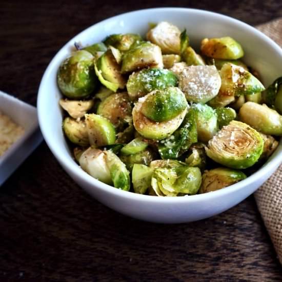 Brussels Sprouts Truffle and Parmesan