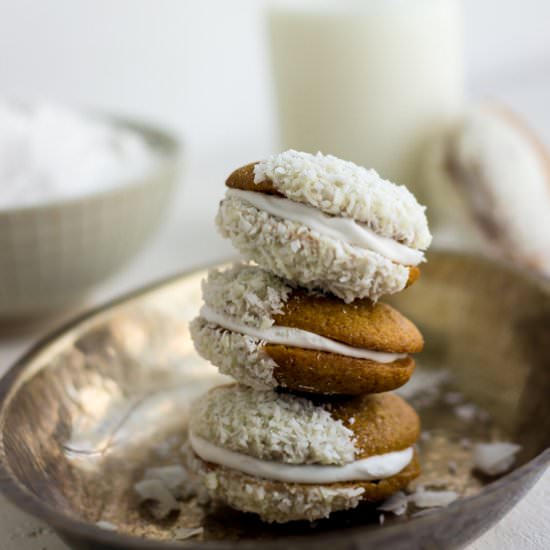 Coconut Pumpkin Cookies