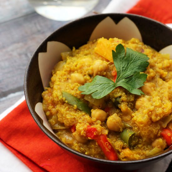 One-Pot Curried Quinoa