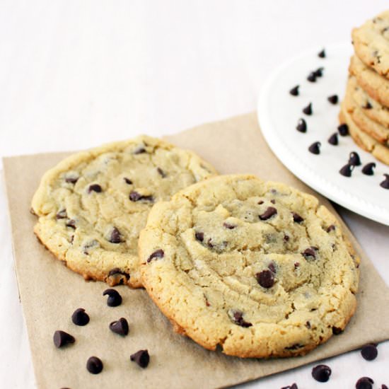 BEST Chocolate Chip Cookies for Two