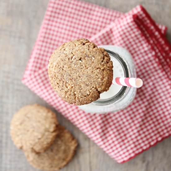 Triple Almond Cookies
