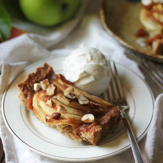 Hazelnut Apple Tart