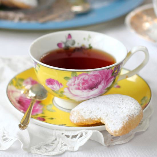 Almond & Rose Water Shortbread