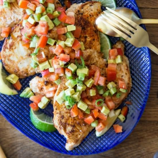Paprika Grilled Chicken