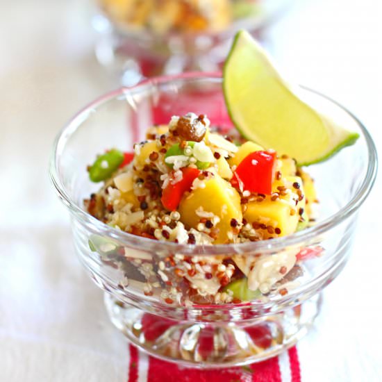 Fruity quinoa salad
