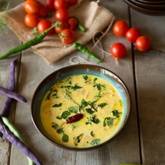 Drumsticks Tomatoes Curry