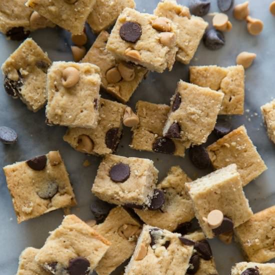 Brown Sugar Blondie Brownies