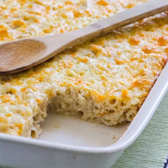 Cauliflower Mac and Cheese Casserole