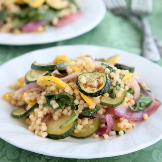 Roasted Vegetable Pasta Salad