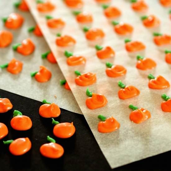 Pumpkin Candy Toppers
