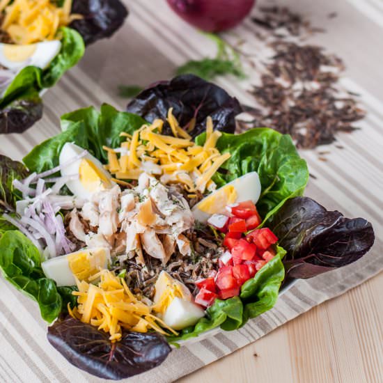 Minnesota Smoked Trout Cobb Salad