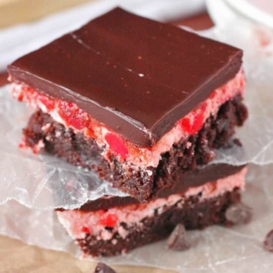 Cherry Cordial Brownies