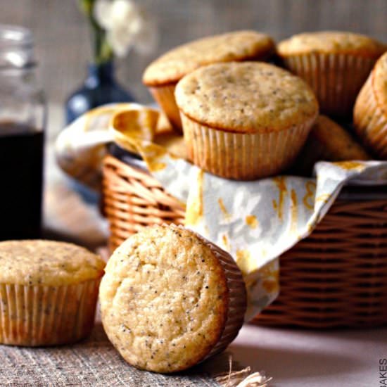 Triple Citrus Poppy Seed Muffins